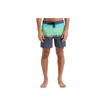 Quiksilver Swimming Shorts Men's Summer Green Block