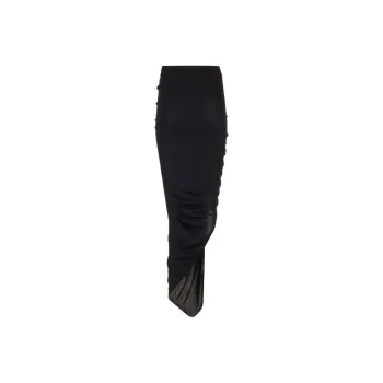 RICK OWENS Knot detail Crepe Skirt