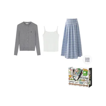 Dippanis Two Piece Skirt Sets Women's