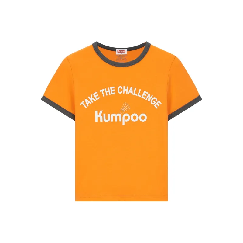 KUMPOO Badminton Clothing Women's Orange-0