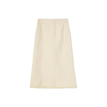 WESTLINK Casual Long Skirts Women's Apricot