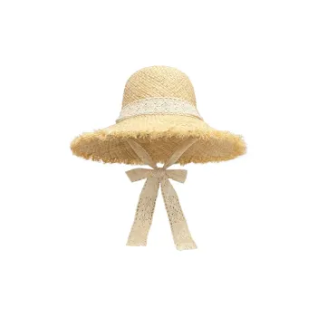 MUSTKOO Raffia Sun Protection Hats Women's