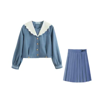 Luohua Candy Two Piece Skirt Sets Women's