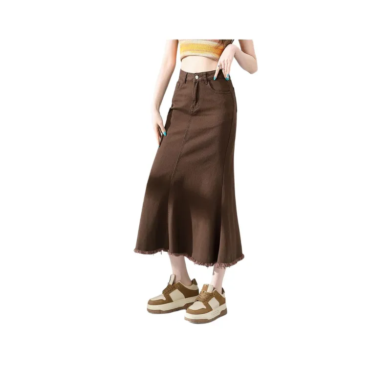 Beautiful Wardrobe Casual Long Skirt Women's-5