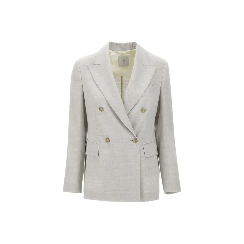 Eleventy Double breasted Blazer-0