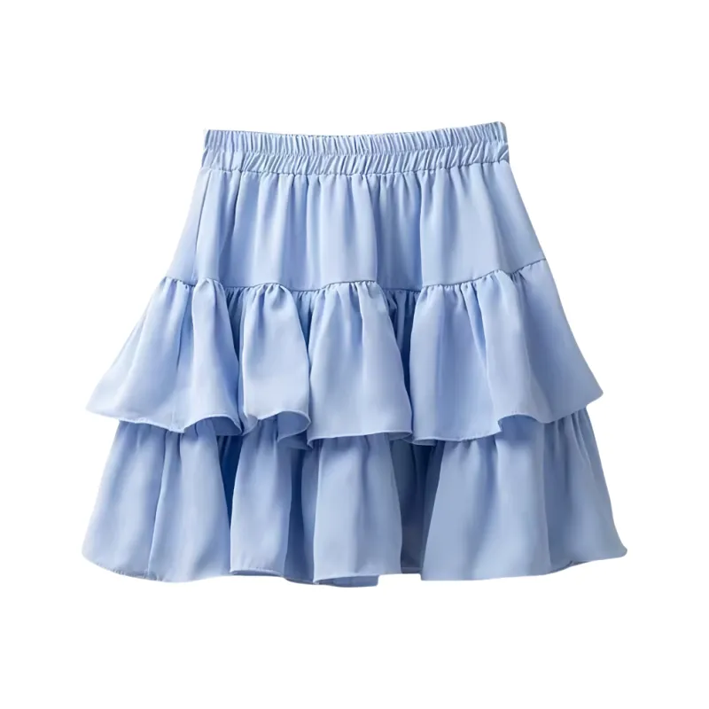 Cotton Gene Casual Short Skirts Women's-0