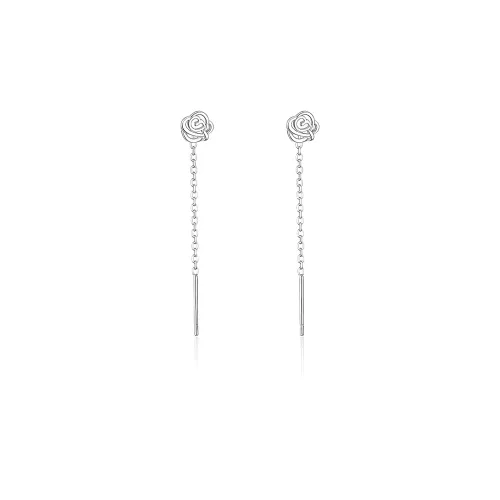 AIDIER S 999 Fine Silver Earrings Women's