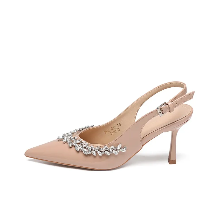 ZHR Slim Heel High Heels 8cm Women's-10
