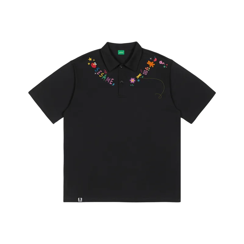 SESAME STREET Polo Shirt Unisex-5