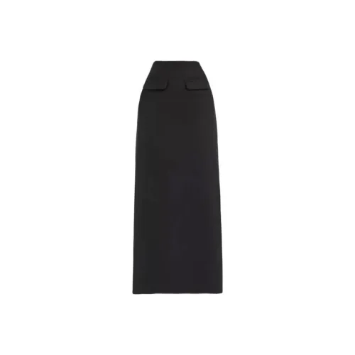Wbwq Casual Long Skirts Women's Black