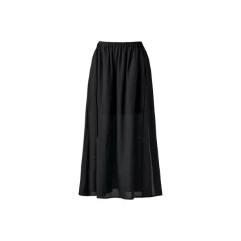 UNIQLO C Collection Casual Long Skirts Women's Black