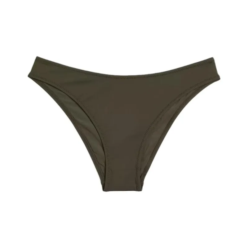 H&M Swimming Shorts Women's Dark Khaki Green-0