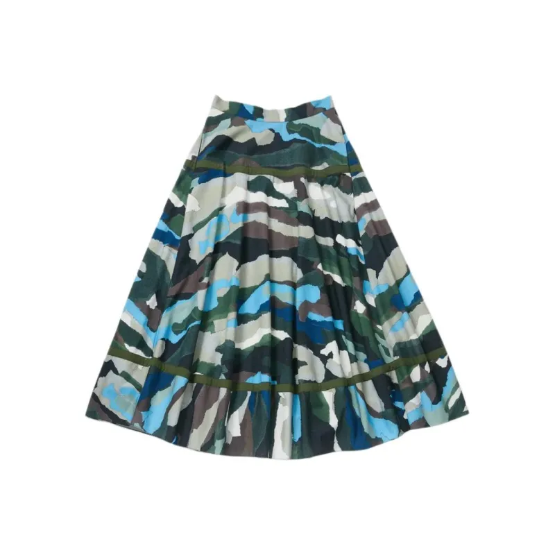 Toogood FW24 Casual Long Skirts Women's Camouflage-0
