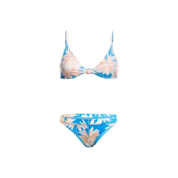 Quiksilver Bikini Women's Cerulean Palm Island