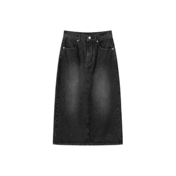 CHUU Casual Short Skirts Women's Black Gray