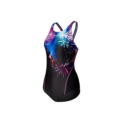 Arena One piece Swimsuit Women's Black Pink