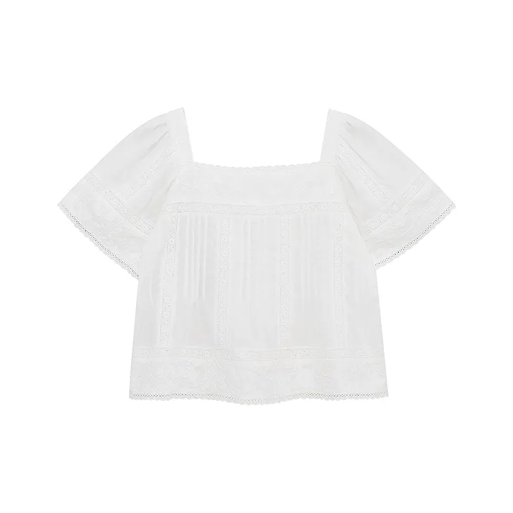 D'zzit Shirts Women's White-1