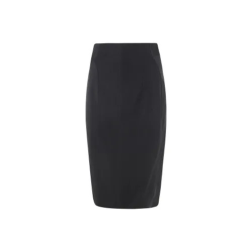 Mugler Buckled Tailored Skirt