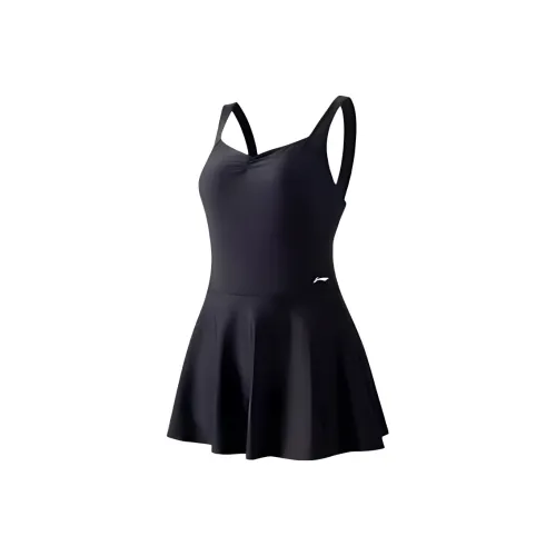 LiNing Sports Series Swim Dresses & Skirts Women's Dark Night Black