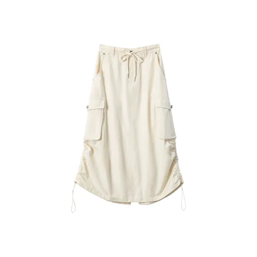 Le Alfashionline 여성 캐주얼 롱 스커트