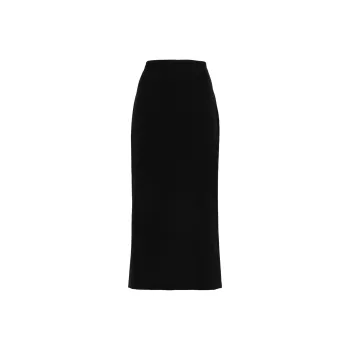 THE ROW Matias Skirt 'Black'