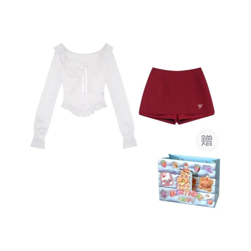 BRASS SCOUT Two Piece Skirt Sets Women's-0
