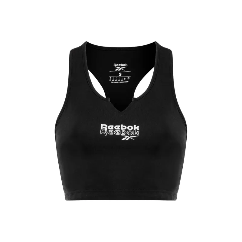 Reebok Identity Bra Women's Black/White-0