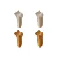 4 Pack-Khaki 2+Earth Yellow 2