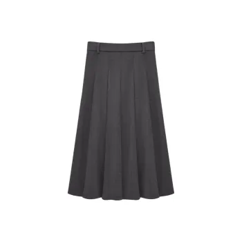 Love To Serve Casual Long Skirt Women's Dark Gray