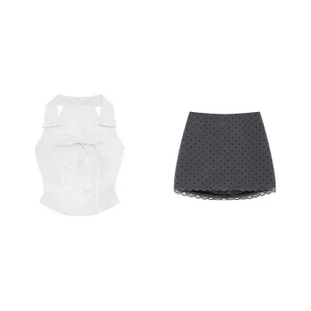 Udon House Skirt Set Women's Image Color