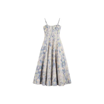 GOSO Slip Dresses Women's Light Blue