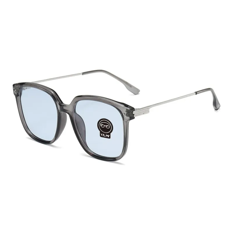 YALMY TR/Memory Plastic Square Sunglasses Unisex-4