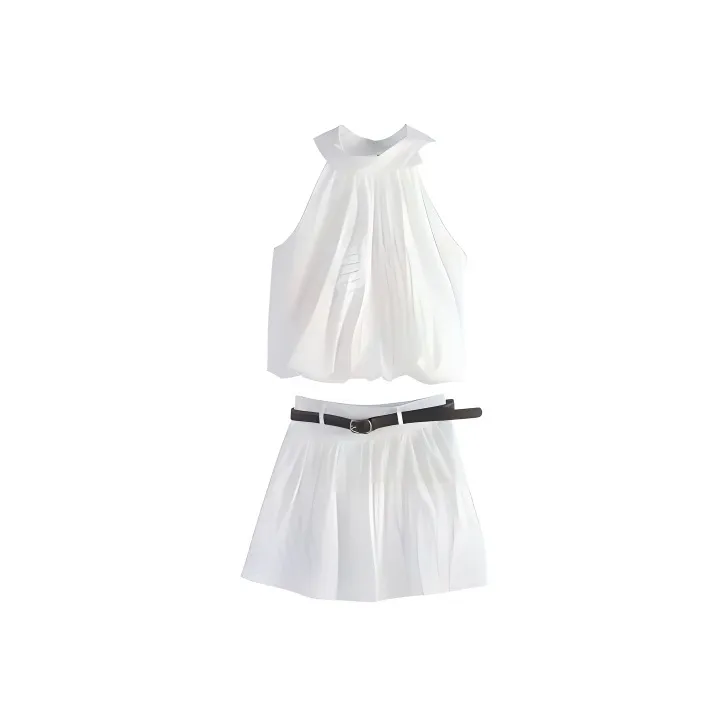 XIAOJUCHUANLI Skirt Set Women's-0
