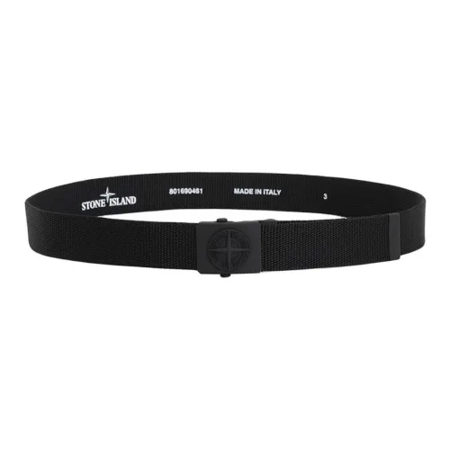 STONE ISLAND Polyamide, Polyester, Iron Belt Kids' Black 3.5CM