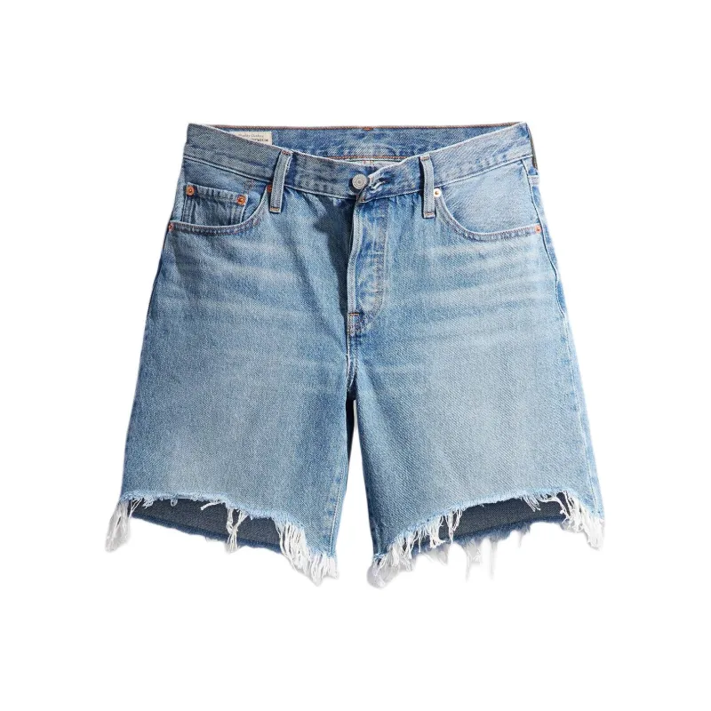 Levi's Denim Shorts Women's Medium Washed-0