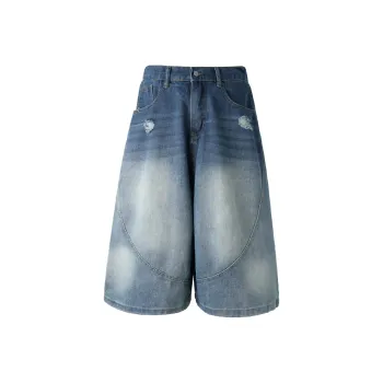 GOOSELIAR Denim Shorts Unisex