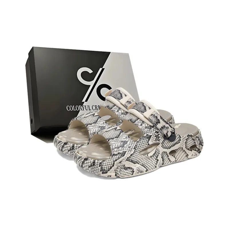 Colorful Creations EVA Quiet Slip Resistant Odor Resistant Abrasion Resistant Slide Slippers Unisex Box-6