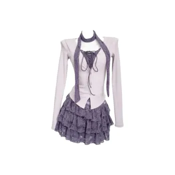 TASTILY Two Piece Skirt Sets Women's