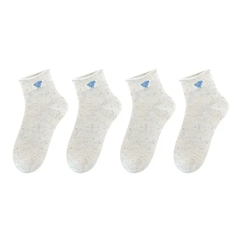 Moremoli Mid Calf Socks Women's 4 Pack