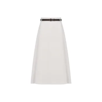 DIOR SS25 Casual Long Skirts Women's White