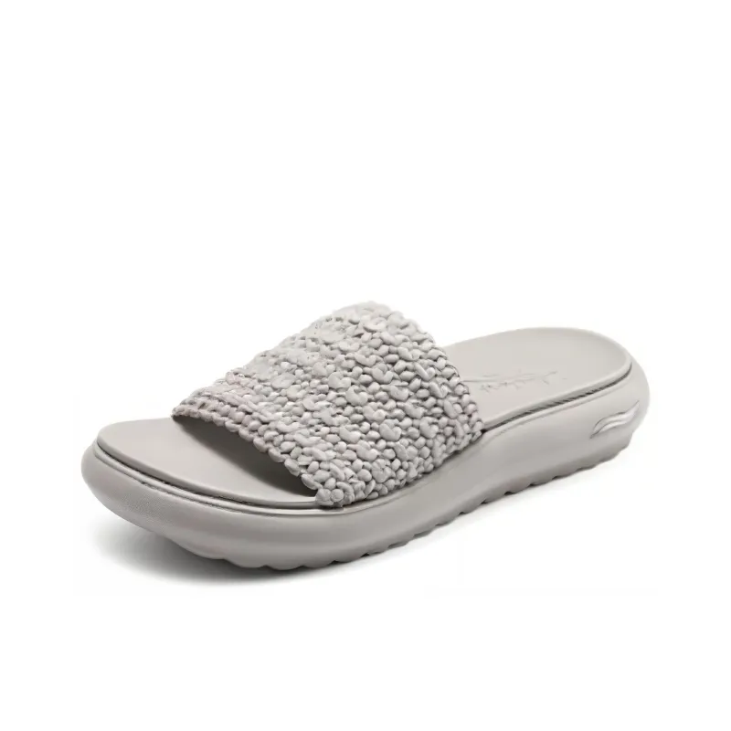 Skechers Slide Slippers Women's Taupe-2