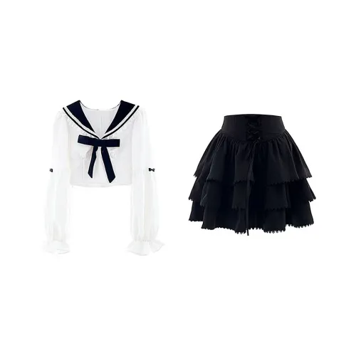 PLANE DRIFT Two Piece Skirt Sets Women's