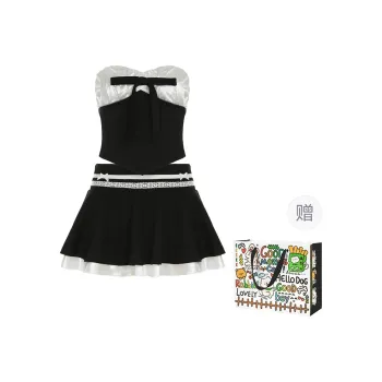 Dippanis Two Piece Skirt Sets Women's