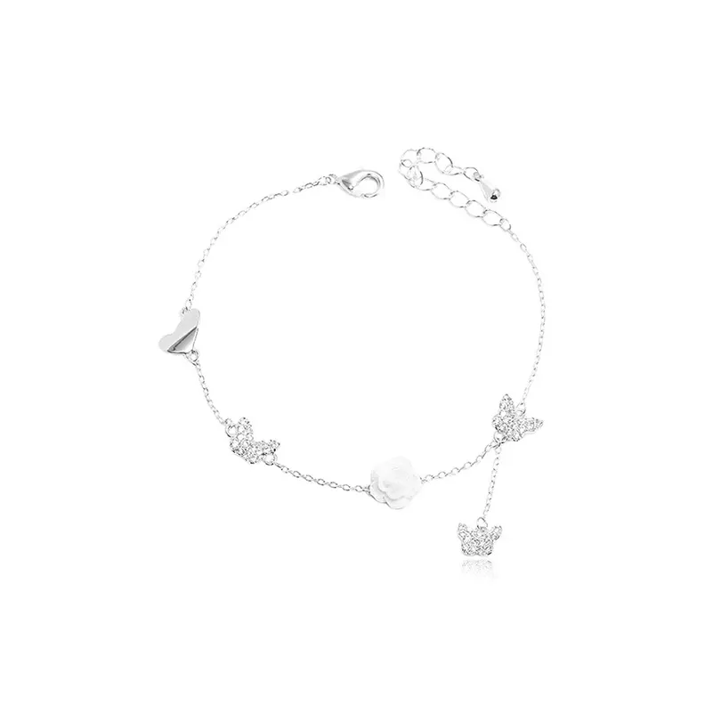 TRUE ME Alloy/Fabric Rope Bracelets Women's-0