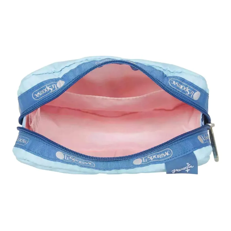 LeSportsac Nylon Makeup Bag Mini Women's Cyan-5