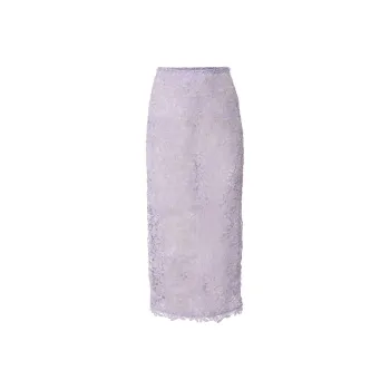 Carolina Herrera Floral lace Midi Skirt
