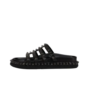 CL LUBOTING Slide Slippers Women's Black