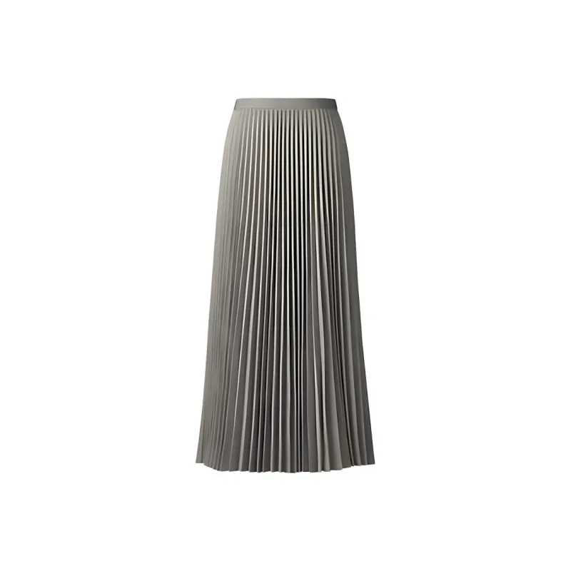 UNIQLO C Collection Casual Long Skirts Women's Verdant Green-0