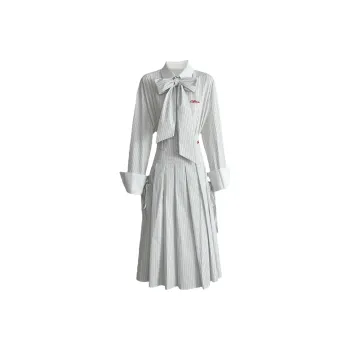 Udon House Skirt Set Women's White