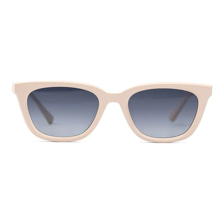 HELEN KELLER Plate Frame Cat Eye Sunglasses Unisex-5